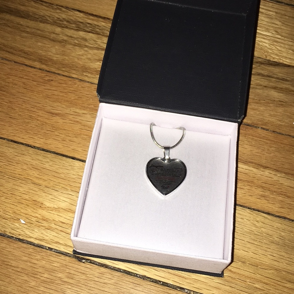 From dad to daughter necklace